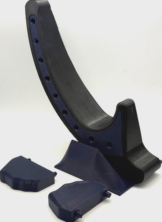 The Hip Whisperer | Your new daily ritual for release and relaxation | Ergonomic Self-Care Tool | Soft tip and Stationary Base